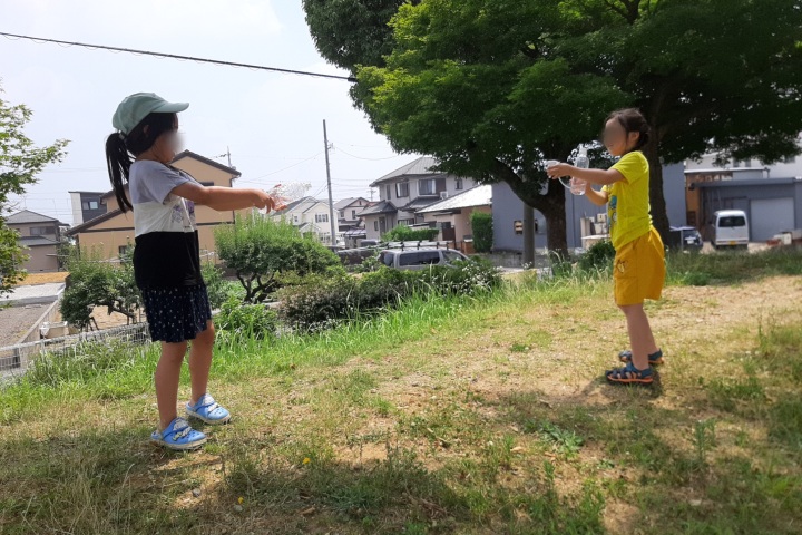 水あそび