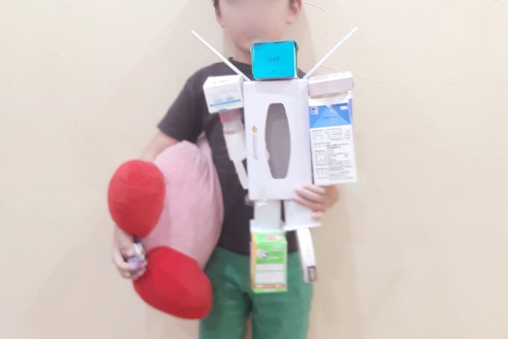 手作りロボット