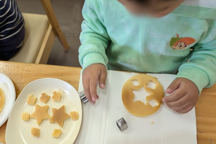 きのね　型抜きホットケーキ